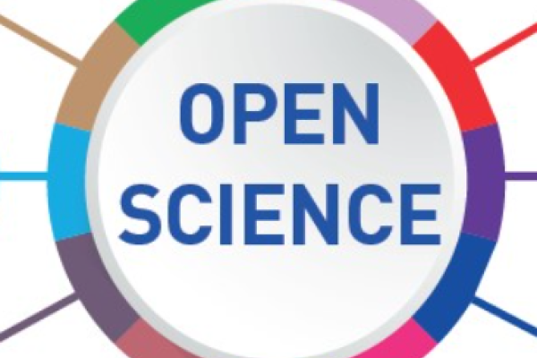 open science logo test english