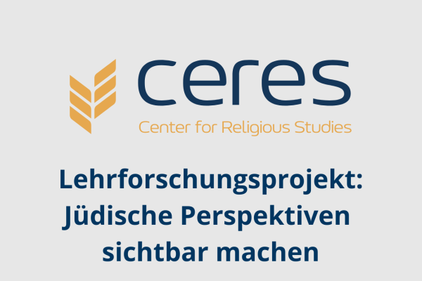 CERES-Logo, Lehrforschungsprojekt: Jüdische Perspektiven sichtbar machen